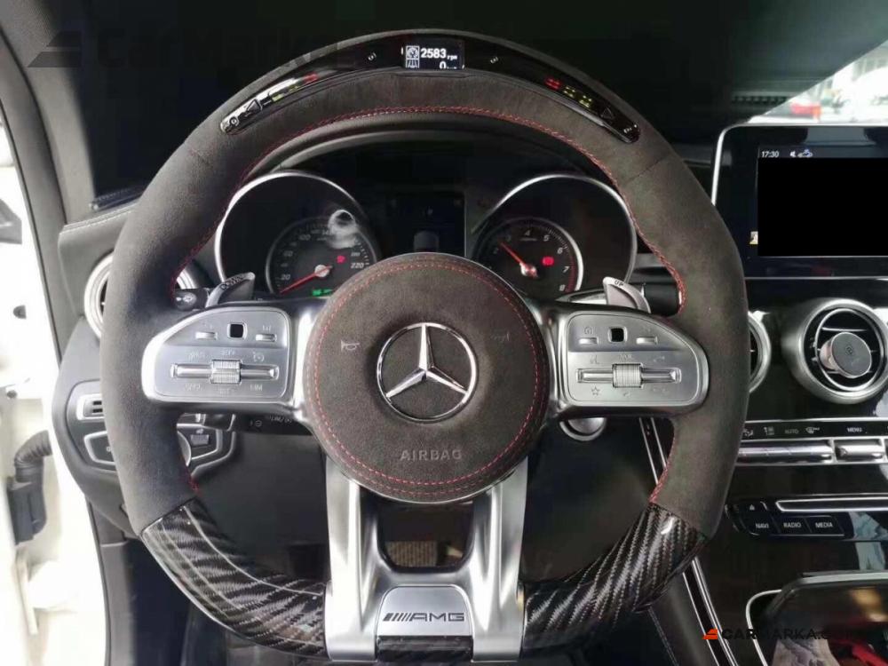 Mercedes Benz Cls Class W218 2012 Steering Wheel C63 S63 E63 Cls63 G63 2019 Carbon Fiber Led Type Cm Mb63stw19wld
