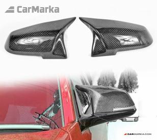 BMW 3 SERIES F30, F80(M3) 2014- Carbon Fiber Door Mirror Covers M4 Look Replacement Type