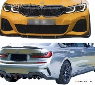 BMW 3 SERIES G80 G20 G21 2021- Carbon Fiber Lip Spoiler & Diffuser Kit G20 MT