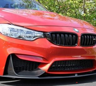BMW 4 SERIES F32, F82(M4) 2014- Carbon Fiber Front Lip Spoiler With Splitters