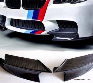 BMW 5 SERIES F10(M5) 2010- front bumper lip splitters carbon fiber