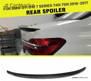 BMW 7 SERIES G11 G12 2016- CARBON FIBER TRUNK SPOILER