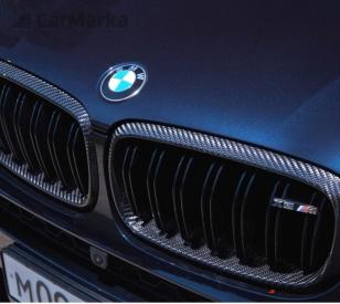 BMW X5 F15(X5M) 2013- Front grille carbon fiber