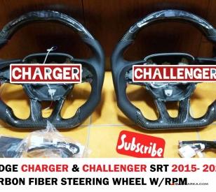 DODGE CHALLENGER Carbon Fiber Steering Wheel W.RPM