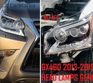 LEXUS GX460 2010- Front Head Lamps Set Genuine W/O AFS