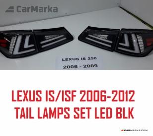 LEXUS IS-F 2010- Tail Lamps Set LED Type Black