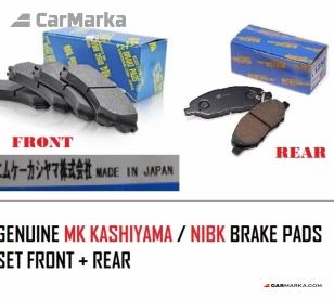 LEXUS LX570 2012- GENUINE MK Kashiyama or NIBK FRONT & REAR Brake Pads Set
