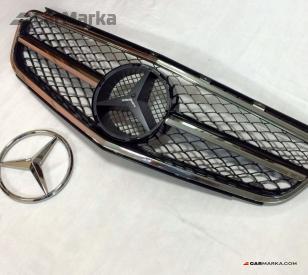 MERCEDES-BENZ C CLASS W204 C63 AMG 2012- front radiator grille AMG look