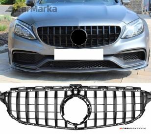 MERCEDES-BENZ C CLASS W205 2015- Radiator Grille GT Style Black for C Class