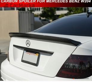 MERCEDES-BENZ carbonfiber trunk spoiler high kick style