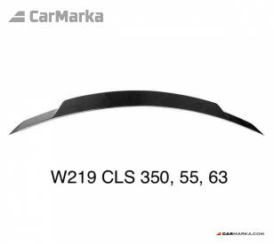 MERCEDES-BENZ CLS CLASS W219 2003-2011 Carbon Fiber Trunk Spoiler V Style