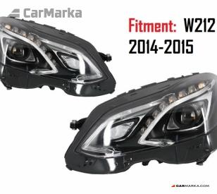 MERCEDES-BENZ E CLASS W212 (E & E63) 2014- Front Head Lights LED Upgrade Type for 2014-2015