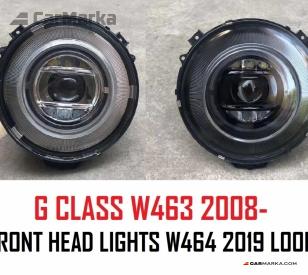 MERCEDES-BENZ G CLASS W463 (G63/G65) Front Head Lights Set W464 2019- Look