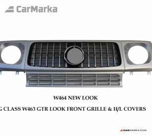 MERCEDES-BENZ G CLASS W463 (G63/G65) Front Radiator Grille W464 GTR Look With H.L Covers