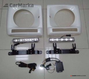 MERCEDES-BENZ G CLASS W463 (G63/G65) Head Lamp Cover Set with LED 2012 look