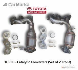 TOYOTA FJ CRUISER 1GRFE Catalytic Converters Front Headers Set of 2