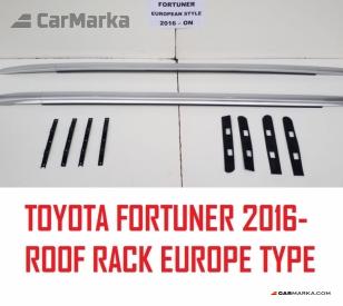 TOYOTA FORTUNER 2012- Roof Rack Europe Type Silver 2016-
