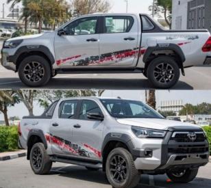 TOYOTA HILUX-VIGO Double Cabin Side Stickers ADV Style for Face Lift Model