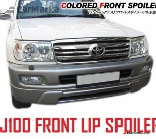 TOYOTA LAND CRUISER 100 1998- Front Bumper Lip Spoiler 2005- Look