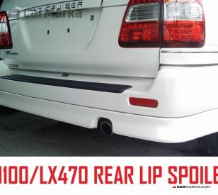 TOYOTA LAND CRUISER 100 1998- Rear Bumper Lip Spoiler Painted