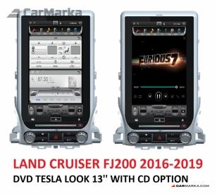 TOYOTA LAND CRUISER 200 2008- DVD Player Tesla Style 2016- Fitment 