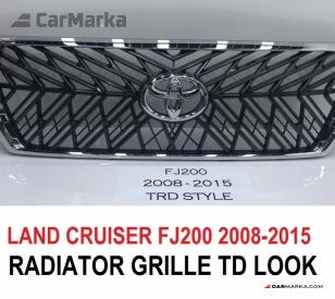 TOYOTA LAND CRUISER 200 2008- Front Radiator Grille TD Look