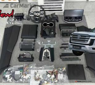 TOYOTA LAND CRUISER 200 2012- Interior Conversion Kit LC200 to LC300 Look Black