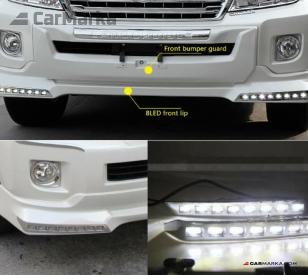 TOYOTA LAND CRUISER 200 2012- led drl light set for front lip spoiler