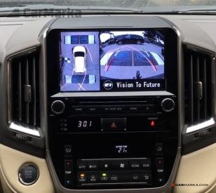 TOYOTA LAND CRUISER 200 2016- 360 degree camera system bird view top view monitor system