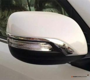 TOYOTA LAND CRUISER 200 2016- Door Mirror Covers Set With Chrome Trims