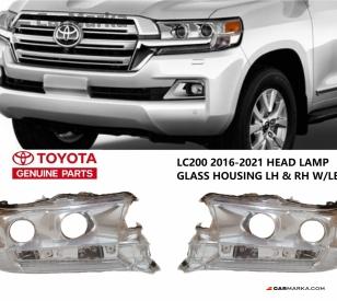 TOYOTA LAND CRUISER 200 2016- Genuine Head Lamp Housing Glass with LED LH & RH