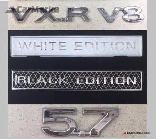 TOYOTA LAND CRUISER 200 2016- Logos Set White or Black Edition