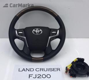 TOYOTA LAND CRUISER 200 2016- Steering Wheel Conversion Kit 2016- Look