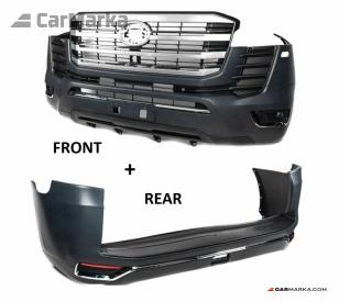 TOYOTA LAND CRUISER 300 2021- Front & Rear Bumper Conversion Basic to FULL OPTION LOOK