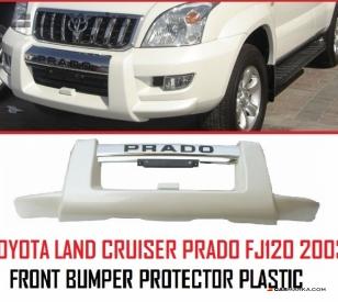 TOYOTA LAND CRUISER PRADO 120 2003- Front Bumper Protector Plastic Painted