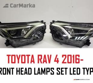 TOYOTA RAV-4 Front Head Lamps Set LED Type