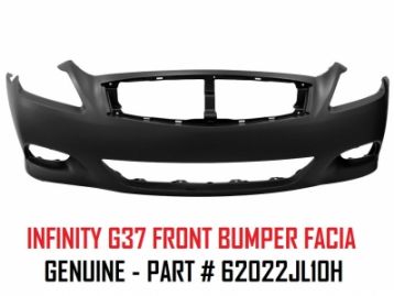 INFINITY G37 COUPE 62022JL10H Front Bumper Facia