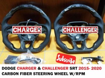 DODGE CHALLENGER Carbon Fiber Steering Wheel W.RPM