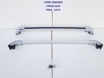 TOYOTA LAND CRUISER 200 2012- Roof Rack Cross Bars Set Silver