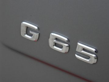 MERCEDES-BENZ C CLASS W205 C63 2015- trunk logo g65