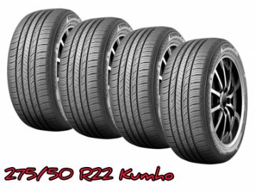 TOYOTA HIGHLANDER KUMHO Tyres 275 50R22 Set of 4