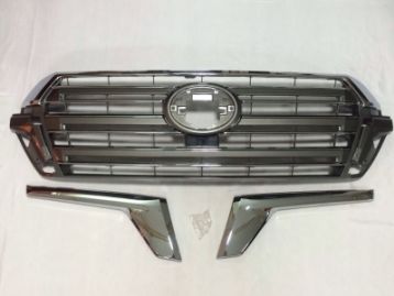 TOYOTA LAND CRUISER 200 2008- radiator grille with side trims