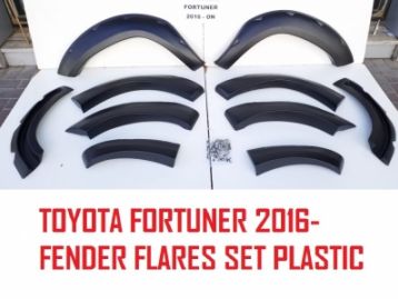 TOYOTA FORTUNER 2016- Fender Flares Set Wide Body 2016-