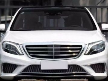 MERCEDES-BENZ C CLASS W204 C63 AMG 2008- Front radiator grille mbh style