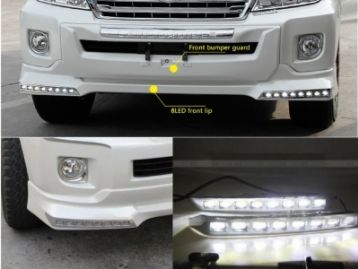 TOYOTA LAND CRUISER 200 2016- led drl light set for front lip spoiler