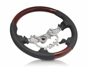 TOYOTA CAMRY 55 2014- Steering Wheel Leather & Wood Type