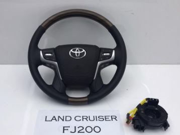 TOYOTA LAND CRUISER 200 2008- Steering Wheel Conversion Kit 2016- Look