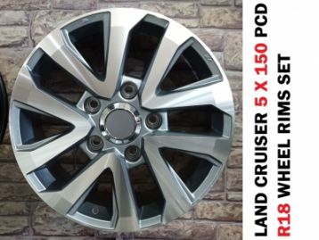 TOYOTA TUNDRA 2012- R18 Alloy Wheel Rims Set 5X150 PCD