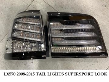 TOYOTA LAND CRUISER 200 2012- Tail Lamps Set Supersport Smoke Look