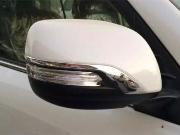 TOYOTA FORTUNER 2012- Door Mirror Covers Set With Chrome Trims